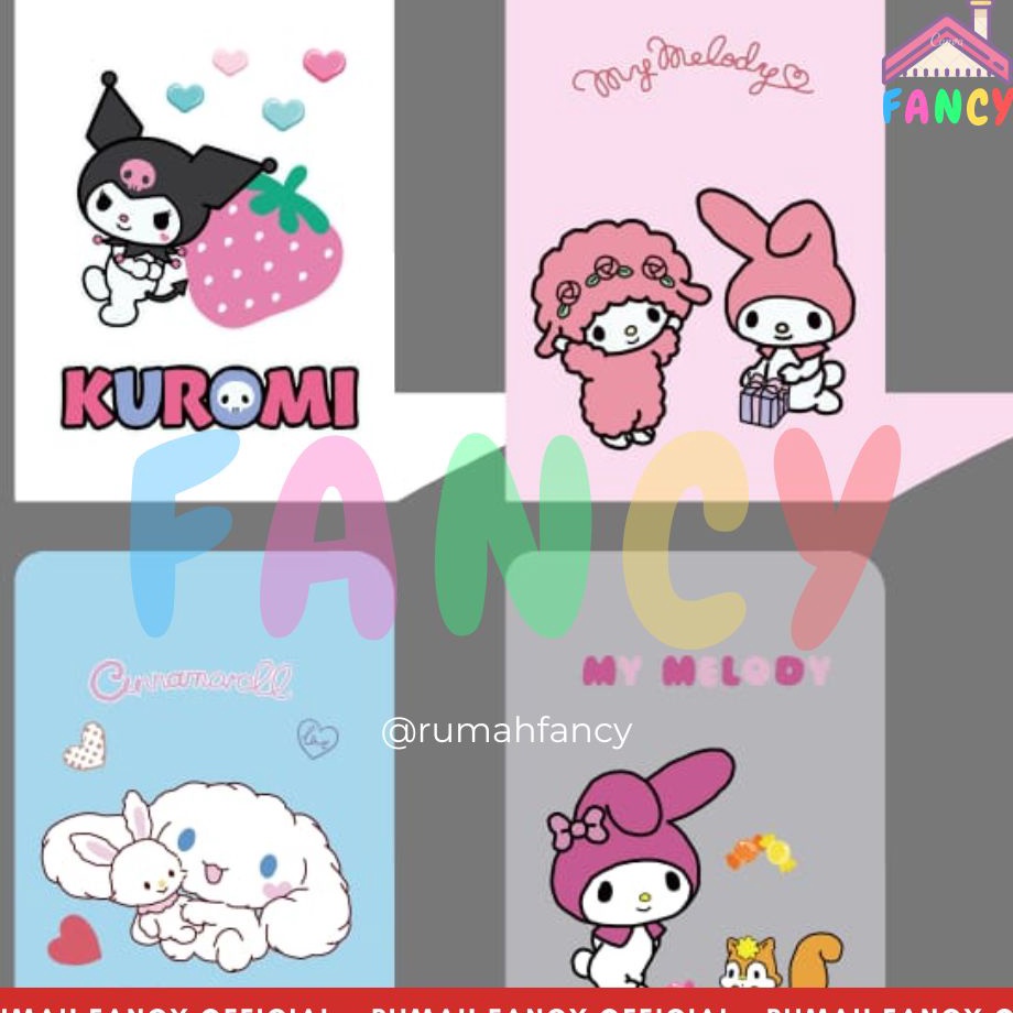 

Ready Stock 1 Set isi 2 Pcs Book End Stand Motif Kuromi Melody Cinnamon Sandaran Penyangga Buku Motif Cewek 777596