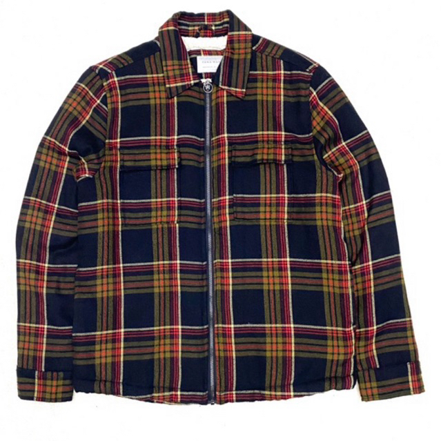 Overshirt Jacket Outer Flanel Sherpa Zara Man