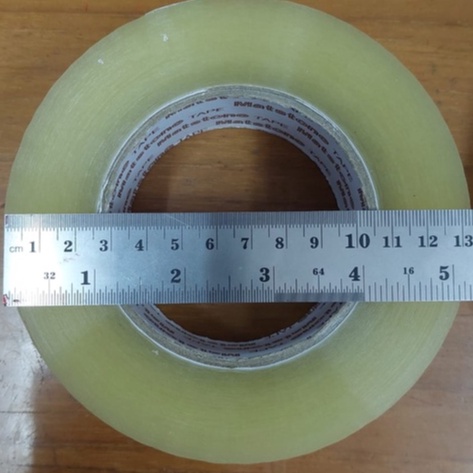 

Pasti Untung Lakban Bening Coklat 45 MM x 3 Yard ECO