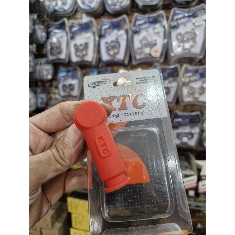 TUTUP DOF DOP CANGKLONG BUSI KTC HONDA BEAT VARIO SCOOPY KTC RACING ORIGINAL ORI RACING