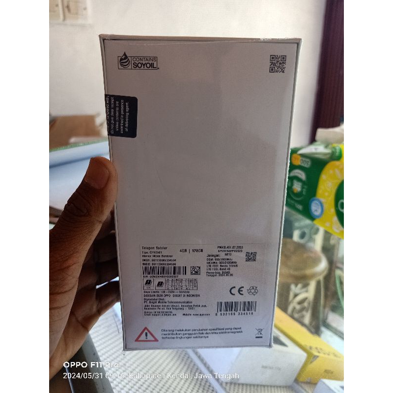 oppo a18 ram 4/128 baru