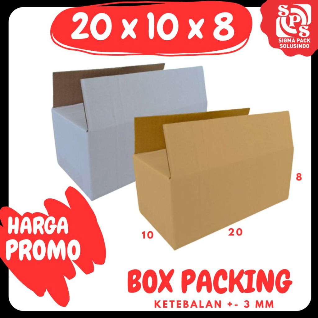 

Kardus Box 20x10x8 Kemasan hp | Packing# polos# Dus jadi# online_shop Dus_souvenir | custom_Motif Zigma_Pack