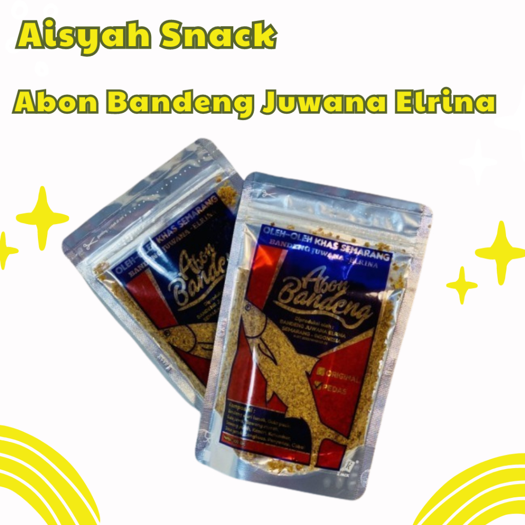 Bandeng Juwana Elrina ABON Bandeng - Pedas - Pedas