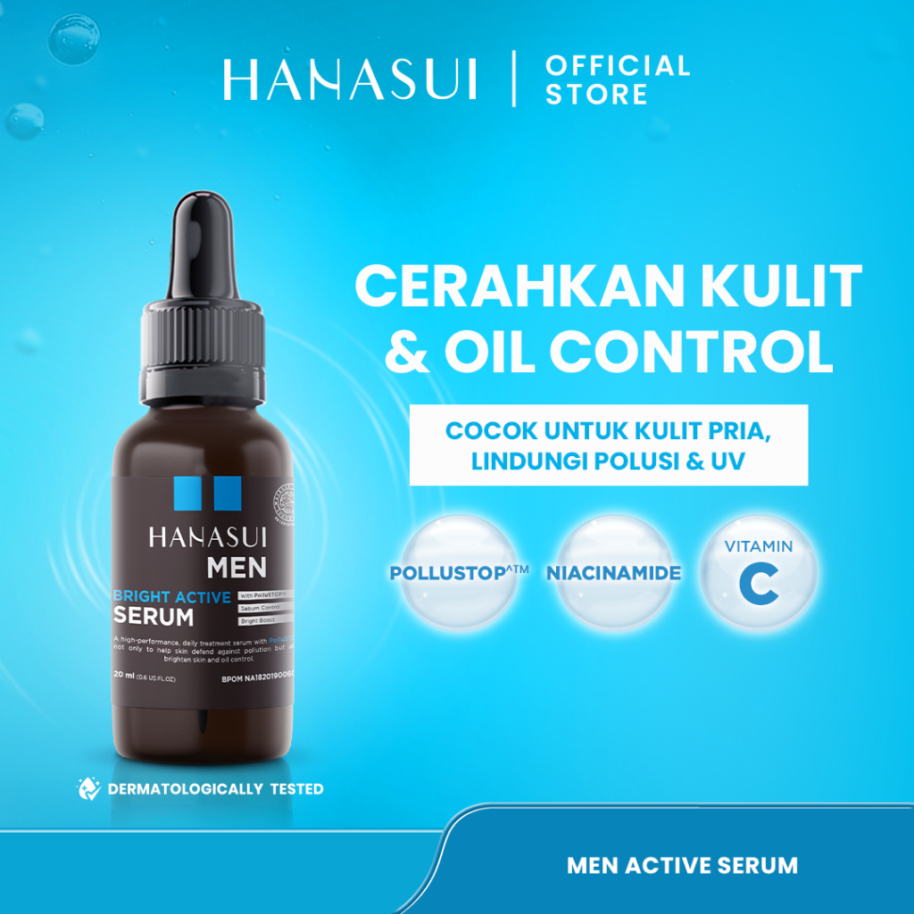 Hanasui Men Bright Active Serum