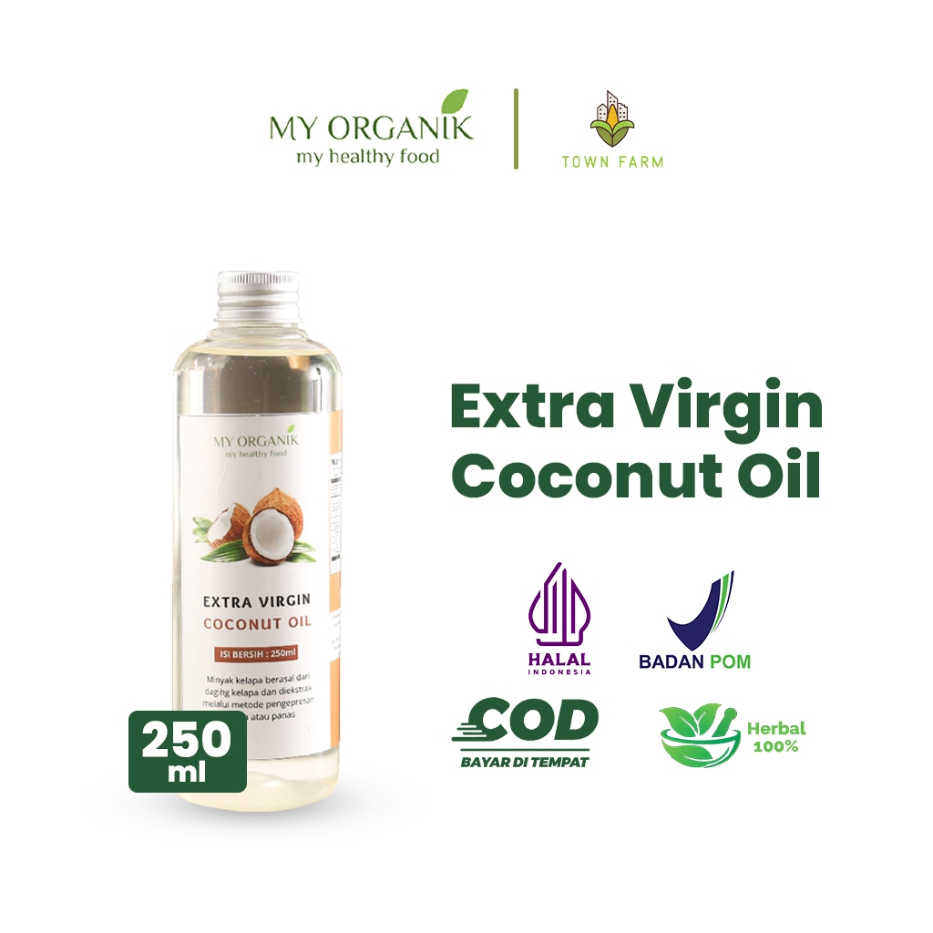 

My Organik Virgin Coconut Oil Cold Pressed Premium Organic Pure VCO EVCO Ekstra Kelapa Murni 100%