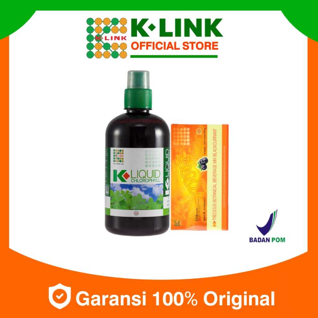 PAKET ASAM LAMBUNG/ GERD.Spirulina K link.Klorofil K link.