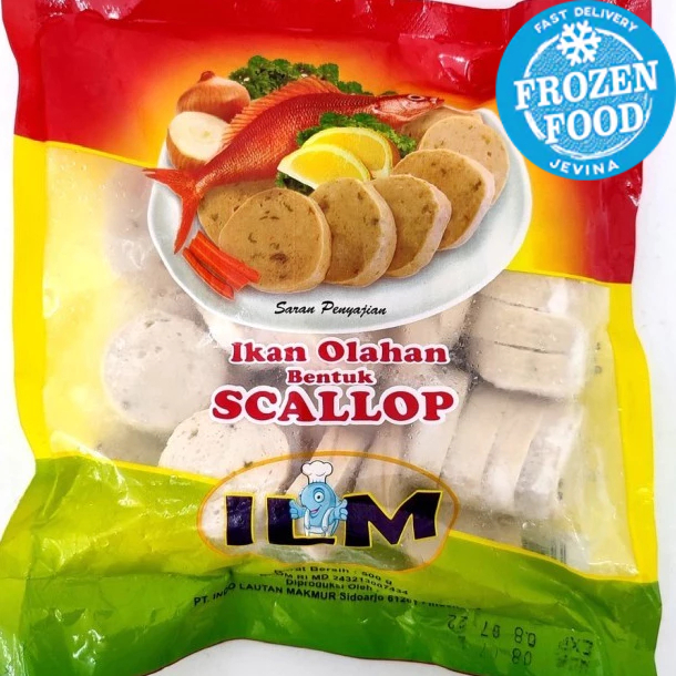 

ILM Scallop Surimi Premium 500 gr