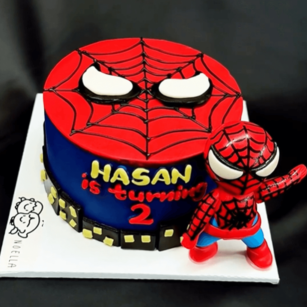 

Cake Character Spiderman D12 cm | DESIGN SESUAI GAMBAR & BISA CUSTOM! |