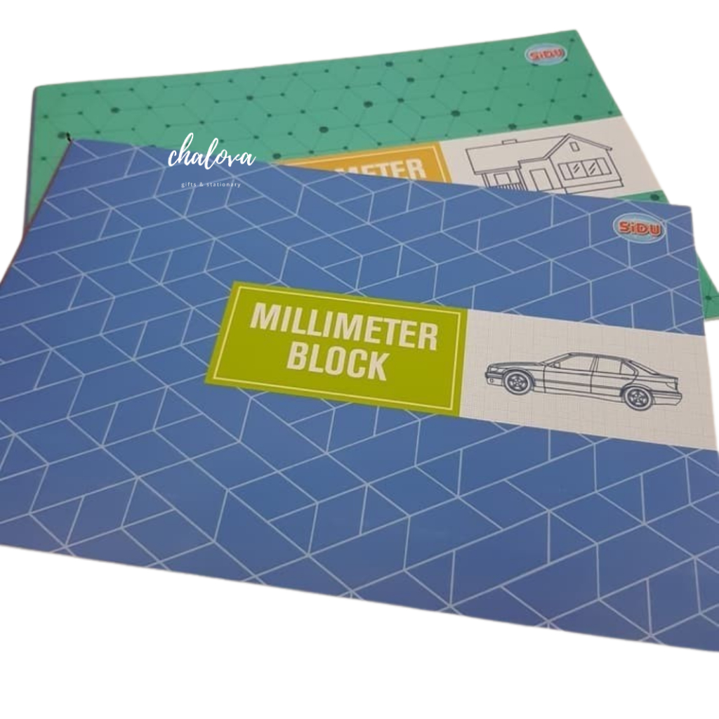 

[PCS] BUKU MILIMETER SIDU A3 / SIDU MILIMETER BLOCK A3