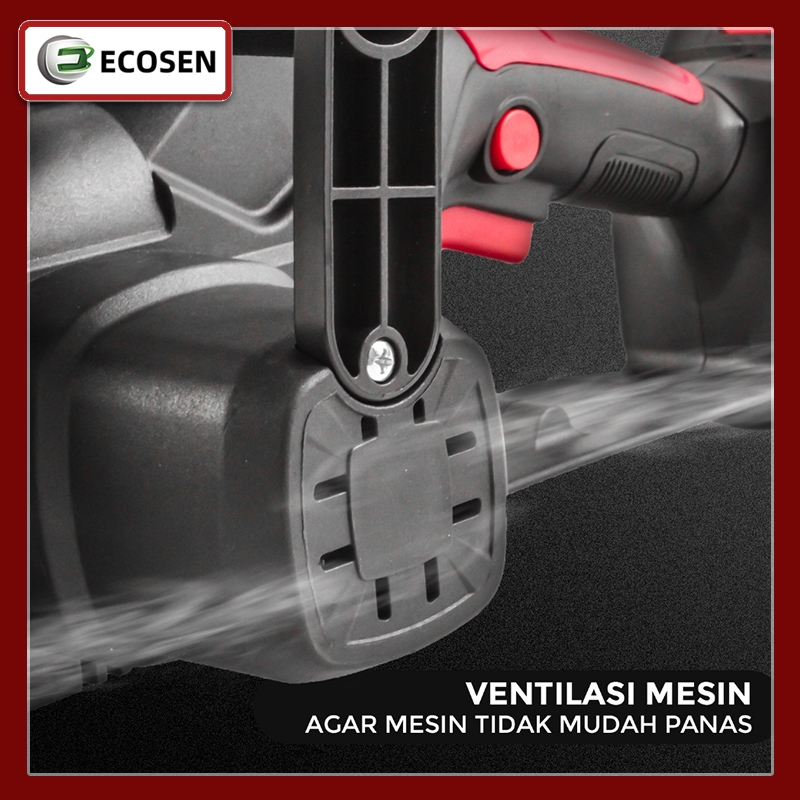 Ecosen 358Vf Chainsaw / Gergaji Rantai Elektrik Mini 12 Inch