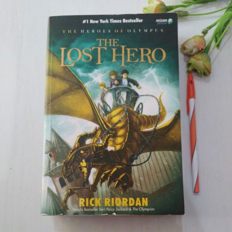 novel Rick Riordan The Lost Hero preloved