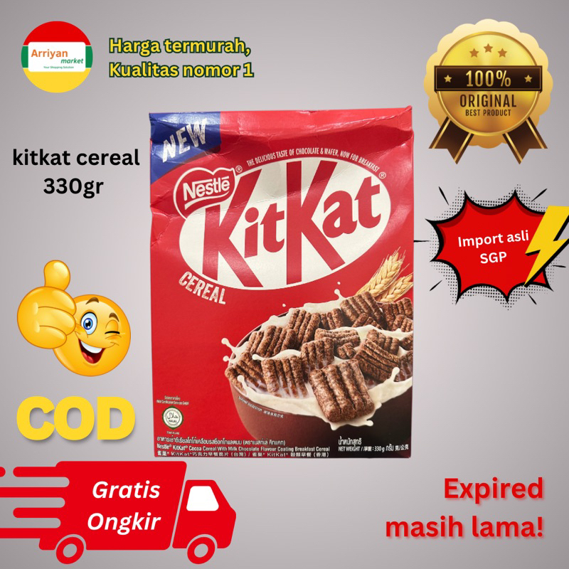 

QH Kitkat Cereal Imprt 330gram HARGA TERMURAH SG
