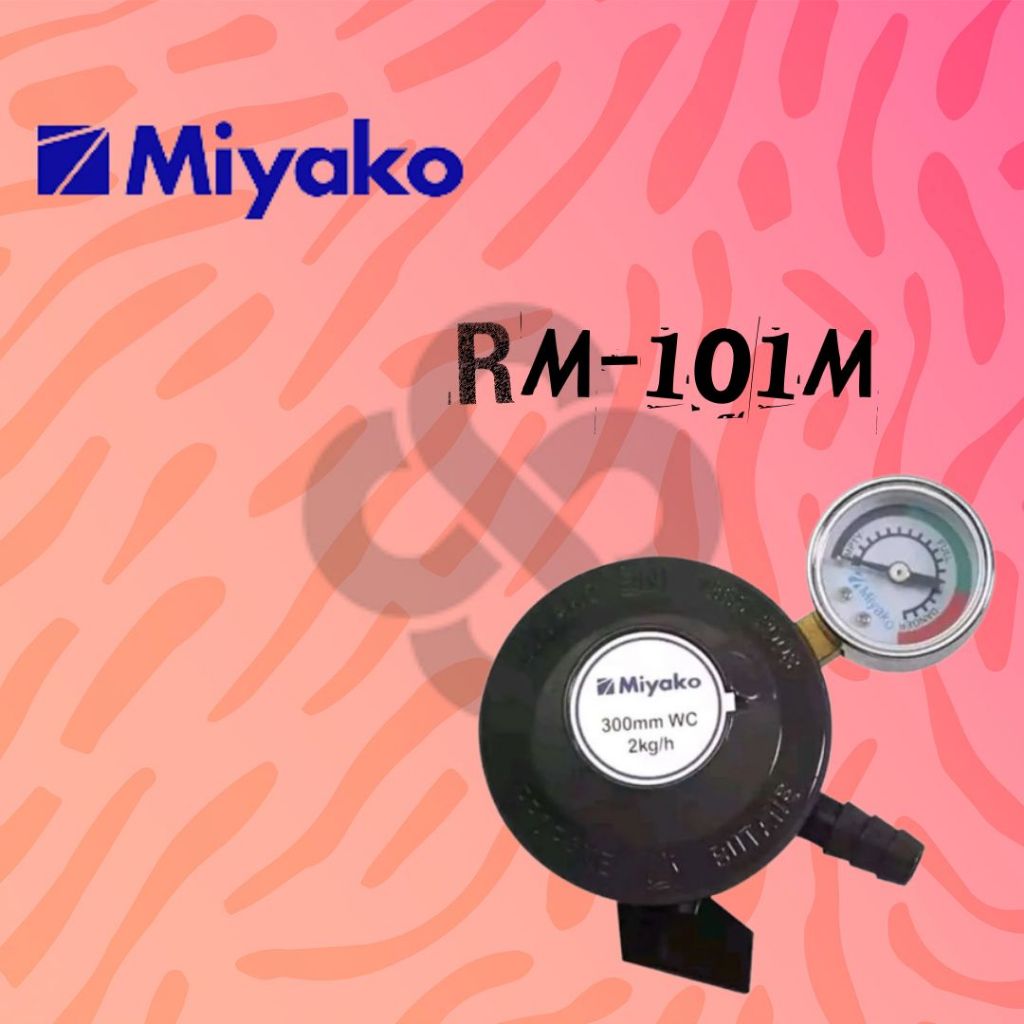 Miyako RM101M Gas Regulator RM 101M RM 101 M