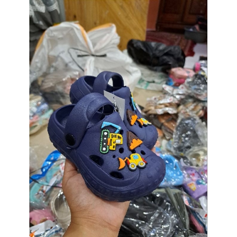 [ GROSIR ] ALFARIZQI - SANDAL ANAK LAKI LAKI KEKINIAN BAHAN JELLY