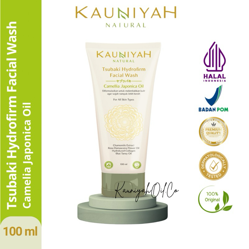 Facial Wash - Kauniyah Natural Tsubaki Hydrofirm - Facial Wash