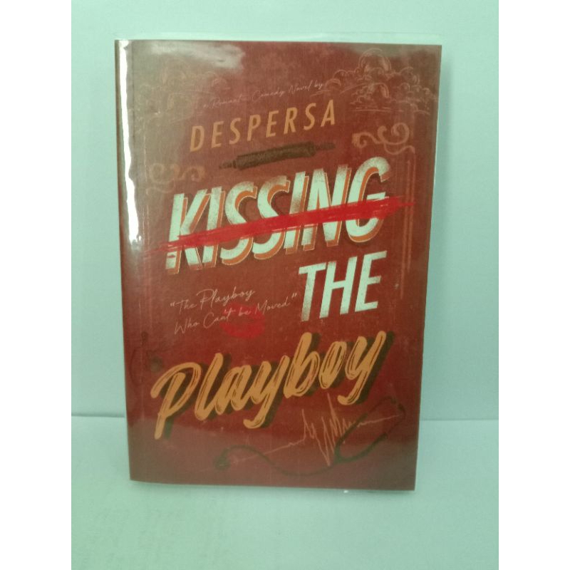 PRELOVED BUKU NOVEL KISSING THE PLAYBOY DESPERSA