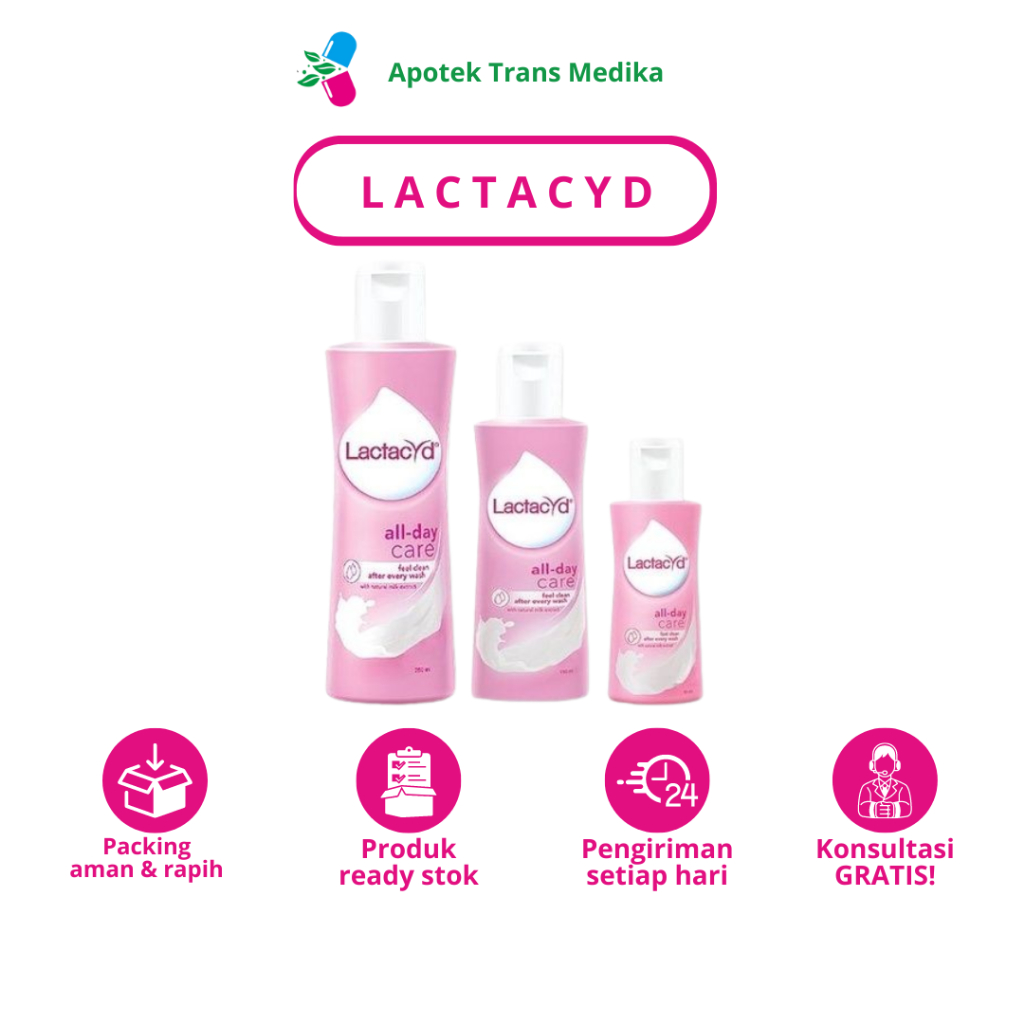 Lactacyd merupakan cairan pembersih kewanitaan