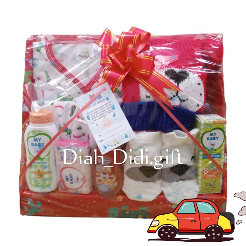 PARCEL BAYI JUMBO TOPI RAJUT KUMPLIT BAJU LENGAN PANJANG BAYI LAKI LAKI PEREMPUAN