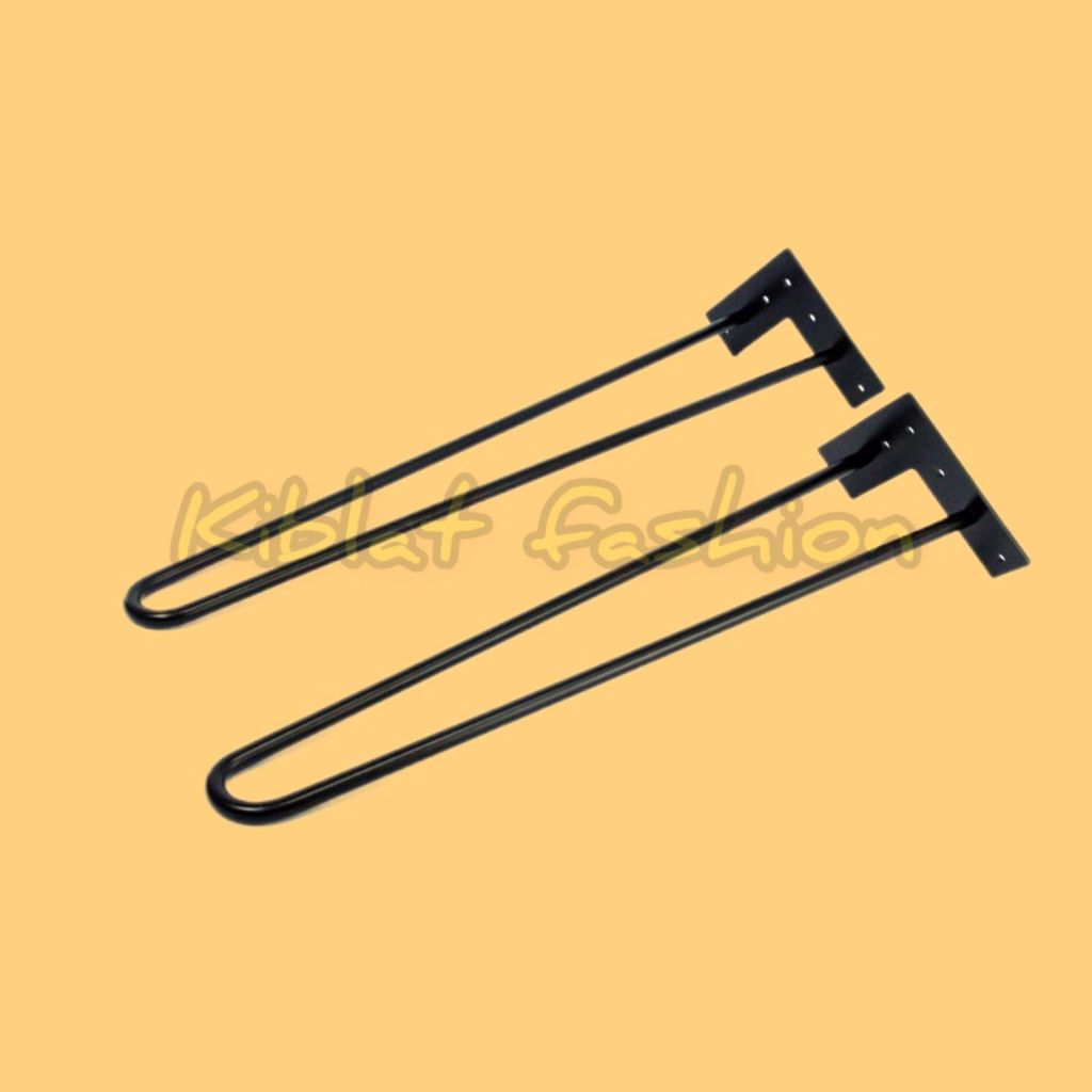 Kaki Meja Hairpin Leg Kaki Meja Tamu / Teras Kaki Meja Bulat