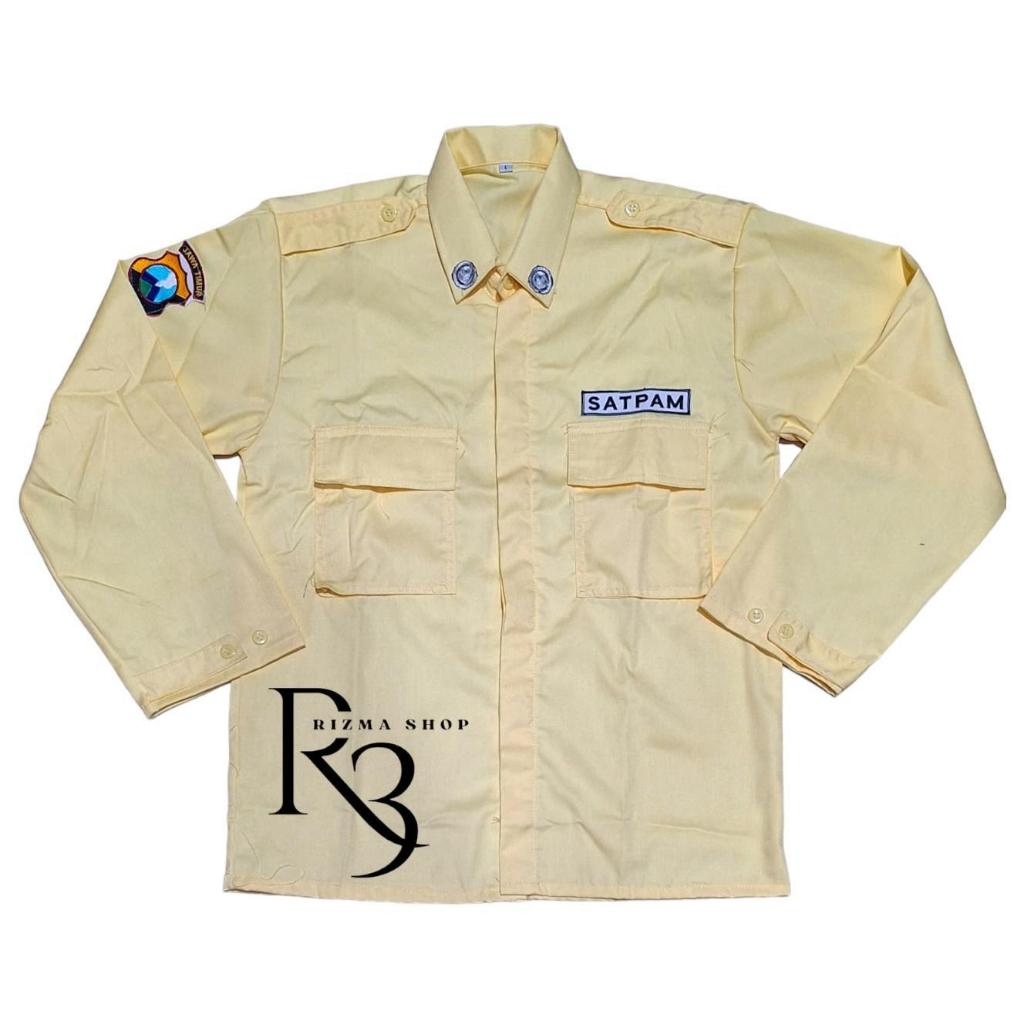 BAJU PDL SATPAM - PDL KREM SATPAM TERBARU