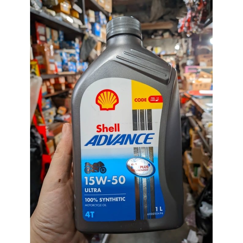 oli motor shell advance ultra 1 liter
