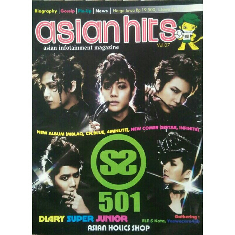 Asian Hits Vol.07 : SS501.
