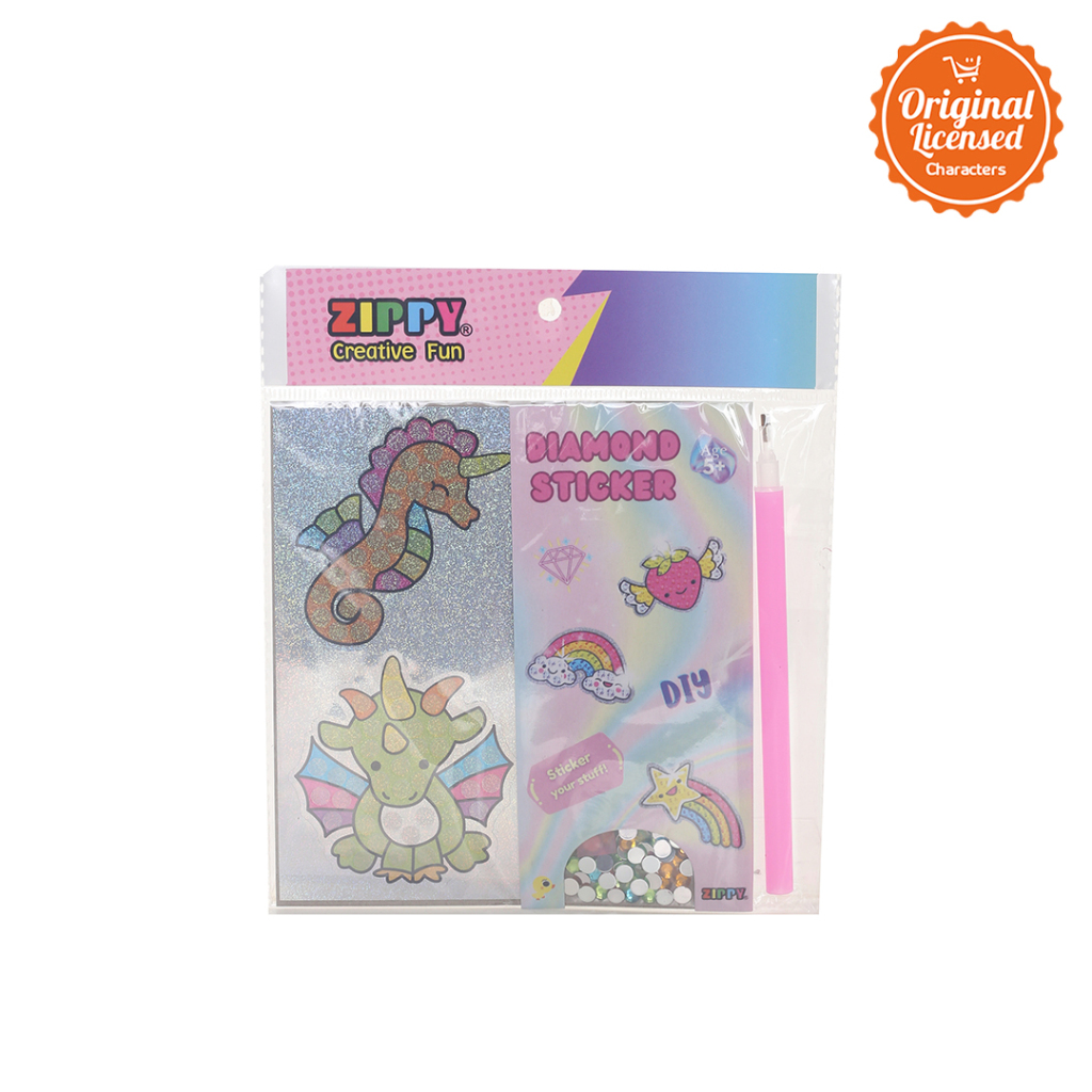 

Mainan Edukasi Anak Diamond Sticker DS-01-Kuda Laut