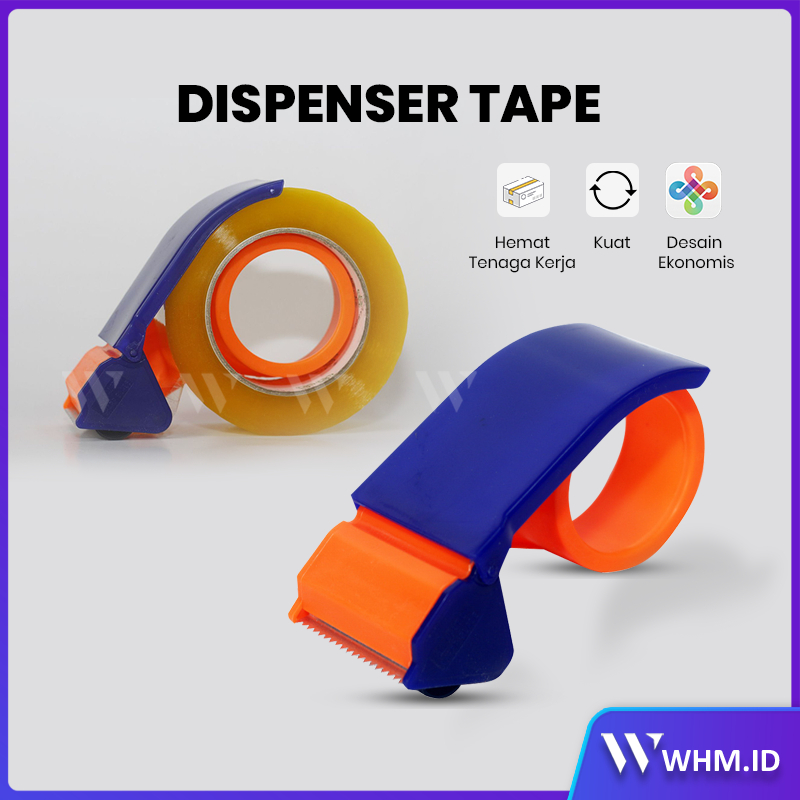 

Dispenser Lakban / Pemotong Lakban 2 Inch Alat Potong Tape Segel Mudah Aman Digunakan