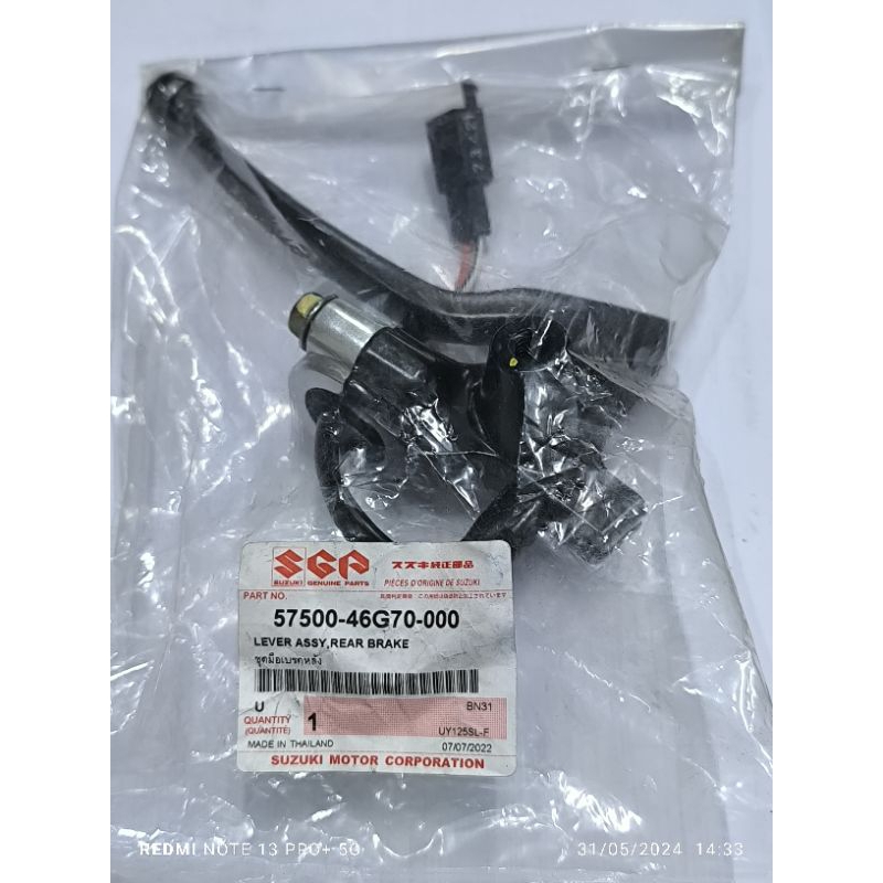 Handel Rem Set Kiri Suzuki Spin125 Original SGP 57500-46G70-000