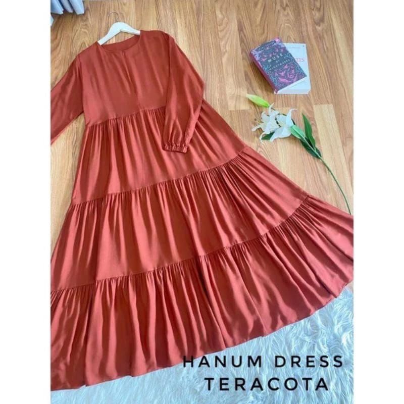 GAMIS HANUM POLOS RAYON PREMIUM