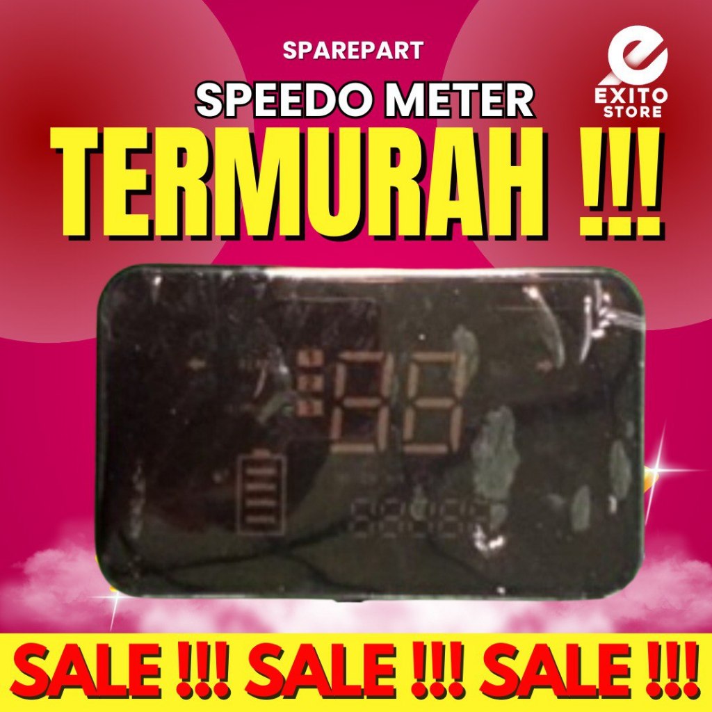 Pacific Exotic Speedometer Sepeda Listrik