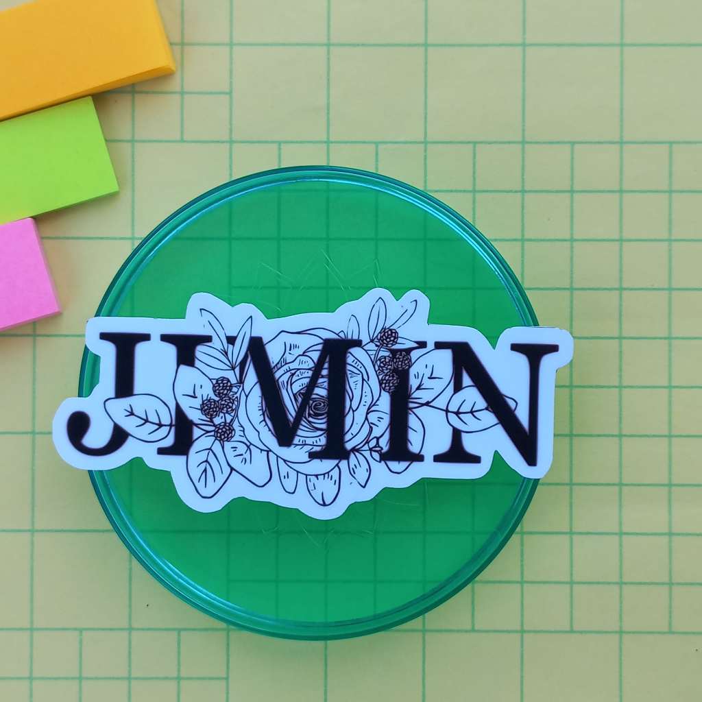 

Sticker Jimin BTS Waterproof | Sticker Satuan Jimin BT21 Tahan Air
