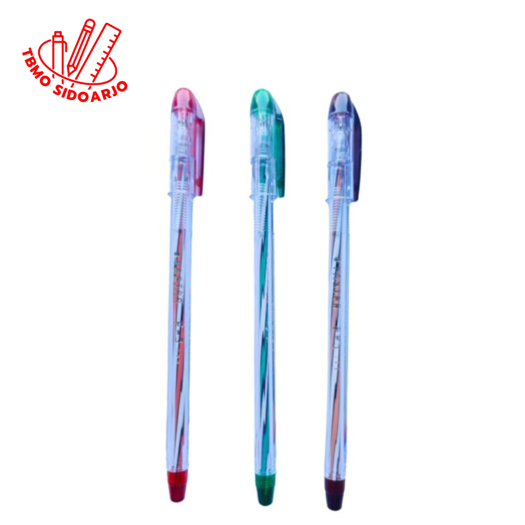 

TBMO Bolpen Faster F3 Hitam Per Pcs