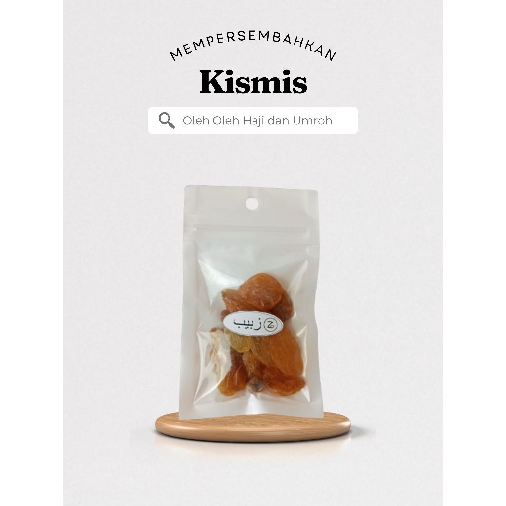 

ZENLUV SOUVENIR KISMIS OLEH OLEH HAJI UMROH UNIK PREMIUM GROSIR