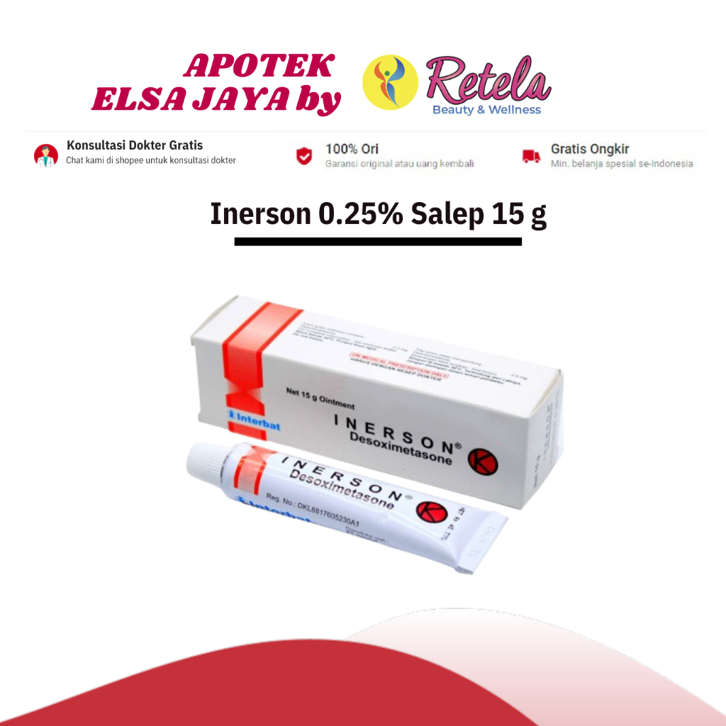 Inerson 0.25% Salep 15 g