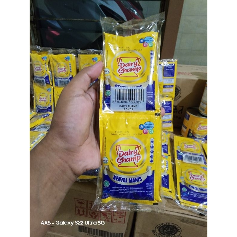 

Susu DAIRY CHAMP 370gr & 37gr