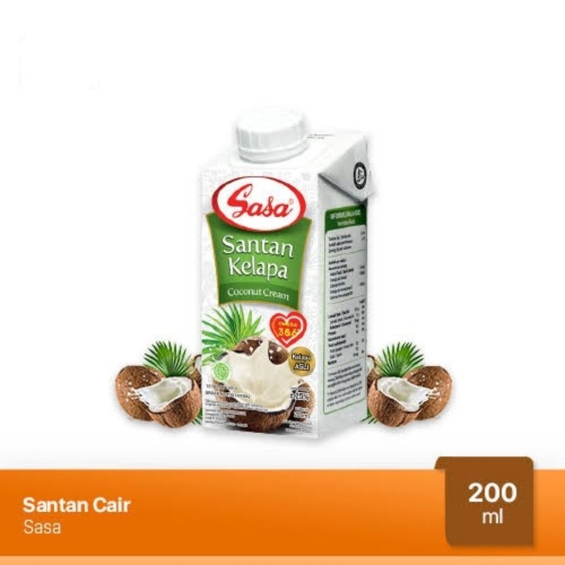 

Sasa Santan Kelapa (Coconut Cream) 200ml