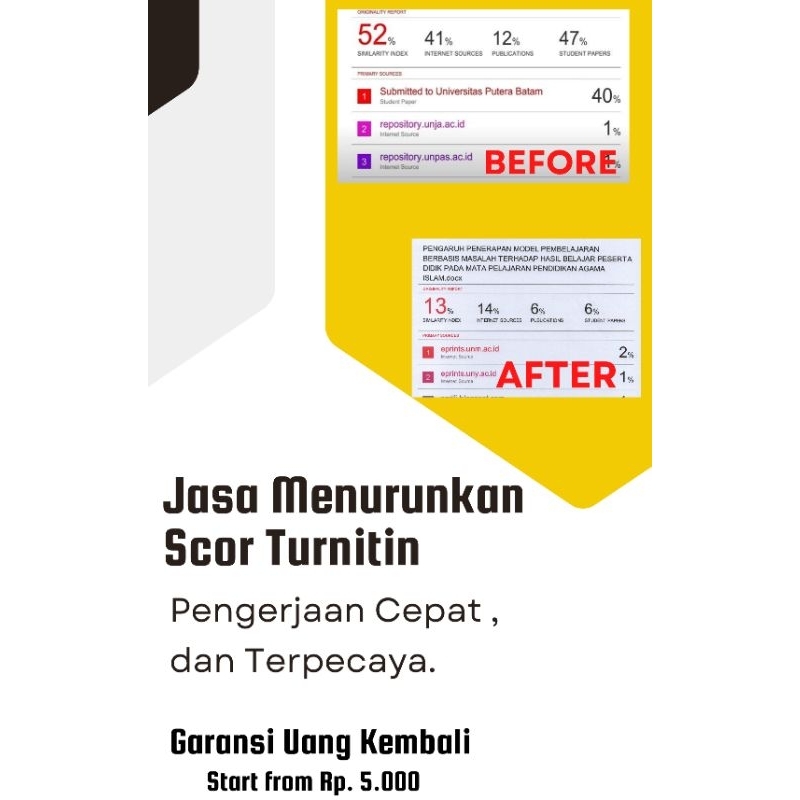 jasa cek turnitin