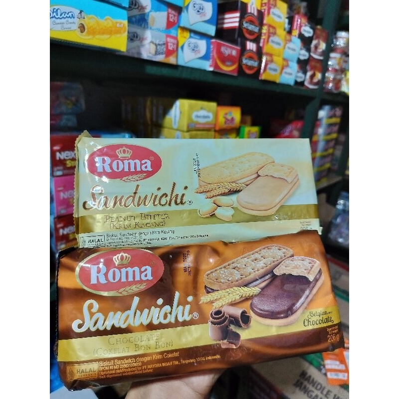 

Roma Sandwichi Peanut Butter / Chocolate