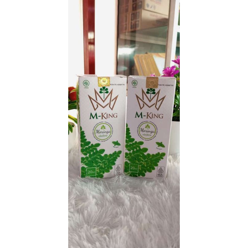 Mking Moringa / M King Moringa 20ml Jamu Tetes Herbal 100% Original