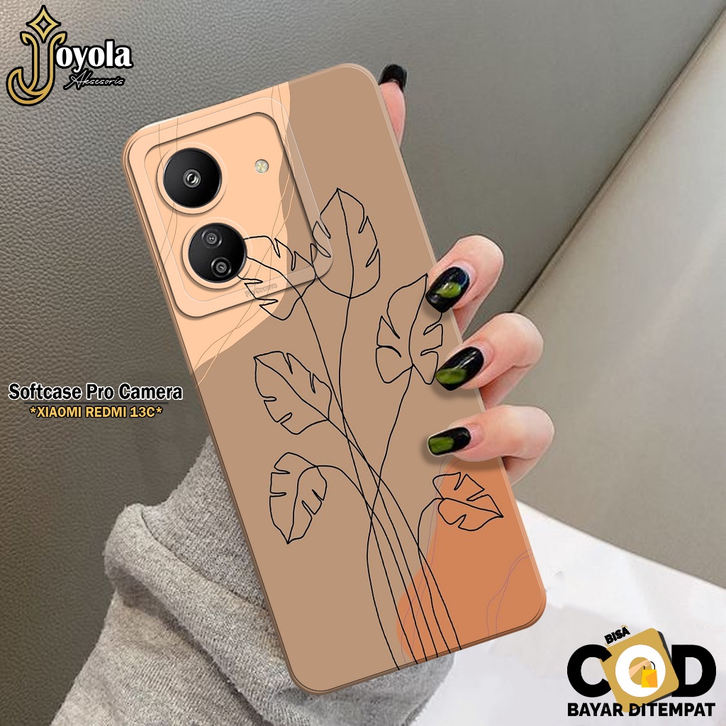 JOYOLA Case Xiaomi Redmi 13C 2023 Terbaru - Fahion Case Pattern - Softcase Xiaomi Redmi 13C - Pro Ca