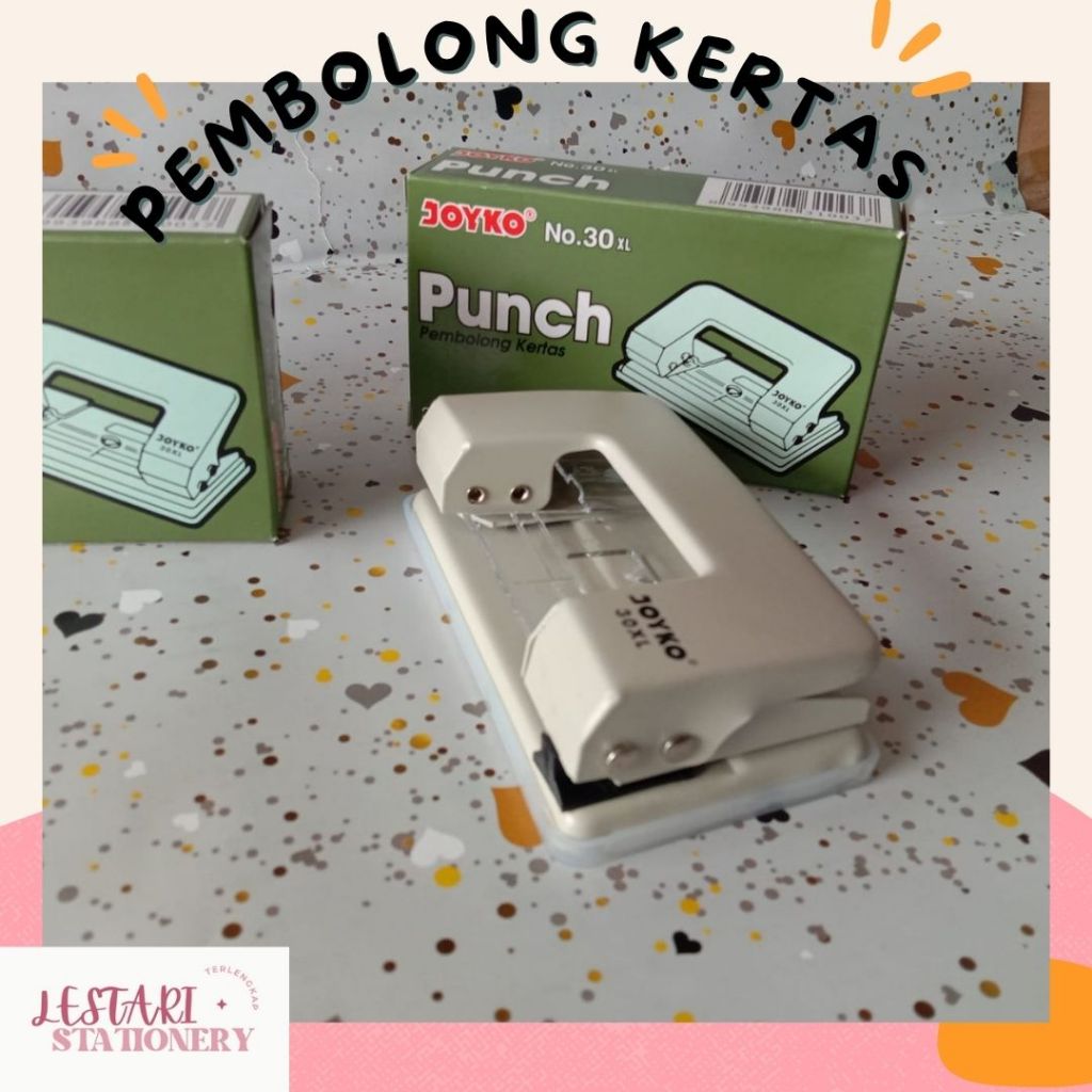 

Pembolong Kertas Joyko | Punch Joyko | Pembolong Kertas Ukuran 30 XL Lestari Stationery