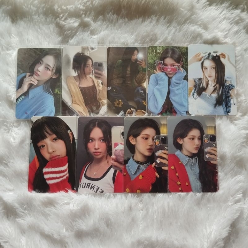 [Ready] PC NewJeans Sg24 Season Greeting 2024 Photocard Minji Hanni Haerin Danielle Hyein