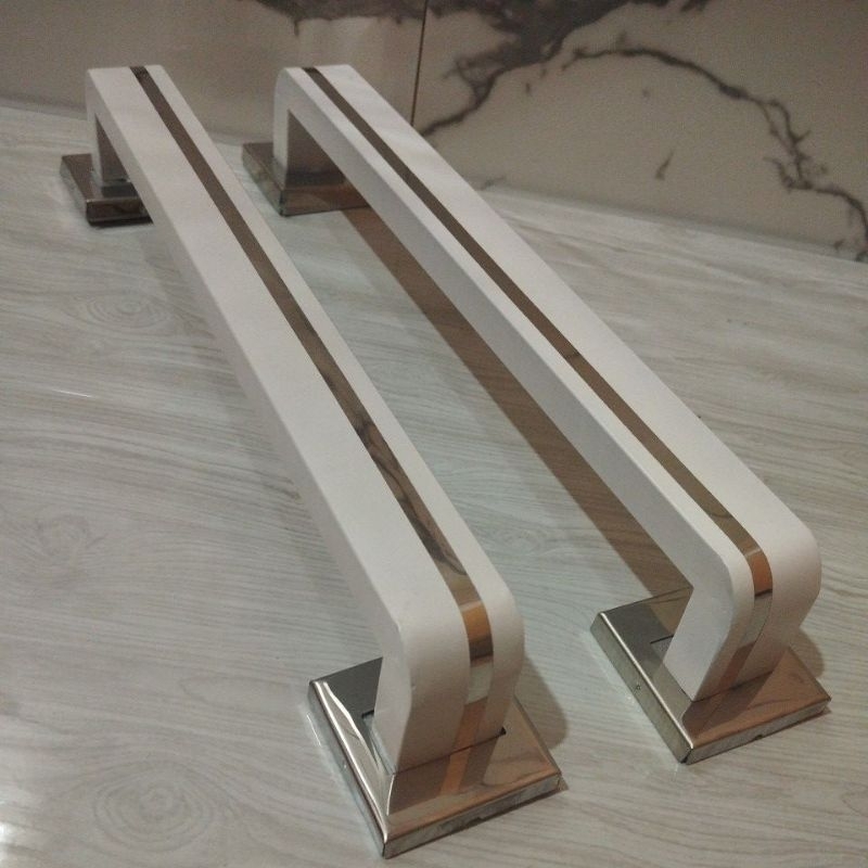 handle tarikan pintu stainless model kotak gawang 33 cm