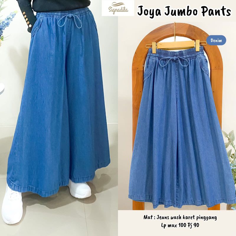 JOYA JUMBO PANTS BY SIGNADILA/CELANA KULOT JEANS JUMBO