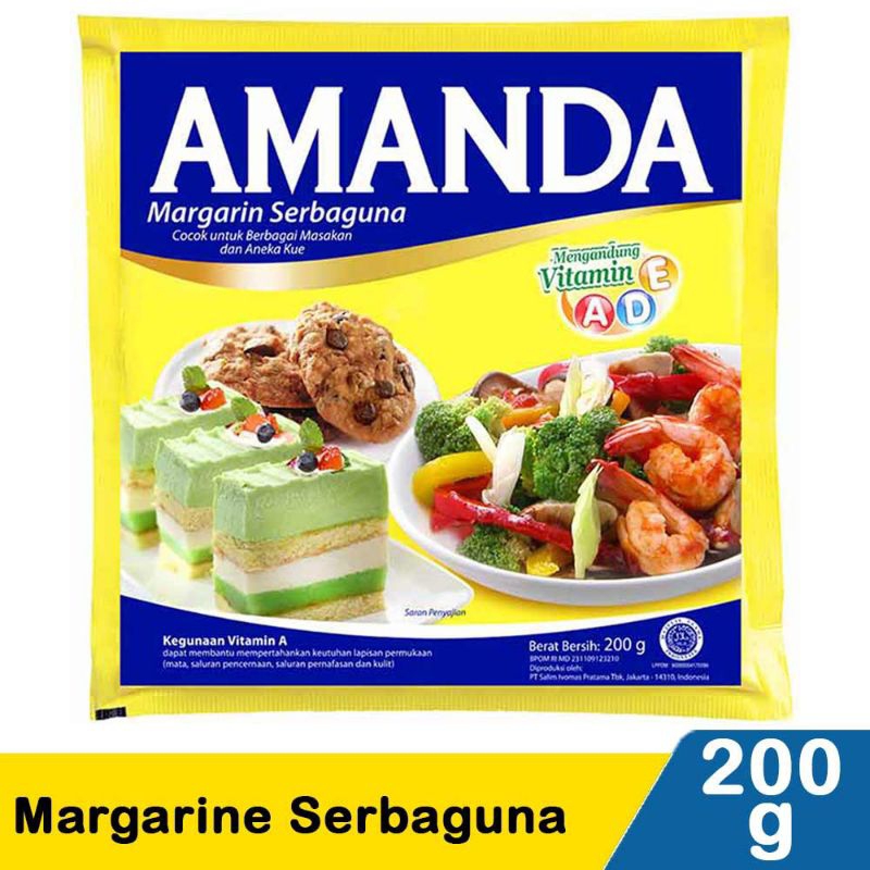 

AMANDA MARGARIN MENTEGA 200GR