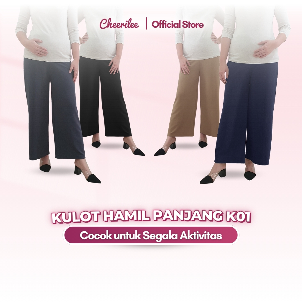 Cheerilee Celana Hamil Kulot Stretch Premium