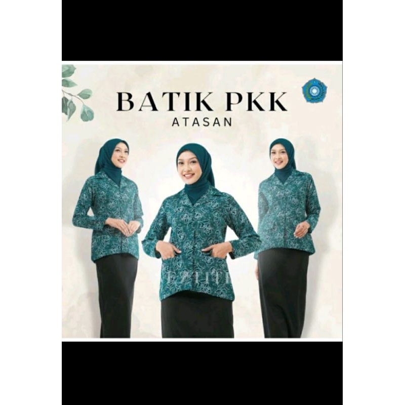baju seragam batik PKK nasional atasan PKK terbaru