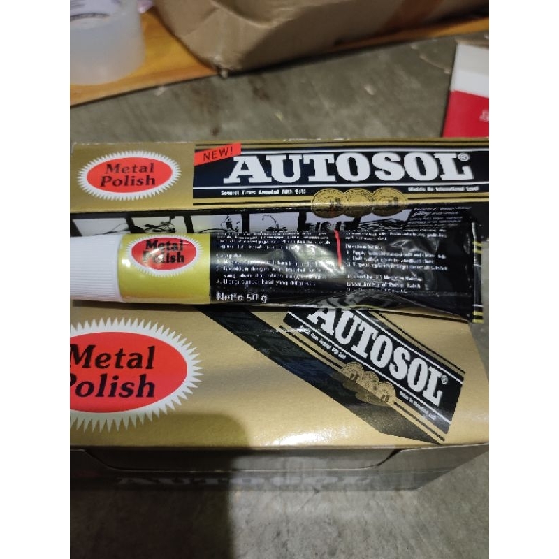 autosol pengkilap crom , pembersih karat 50gram