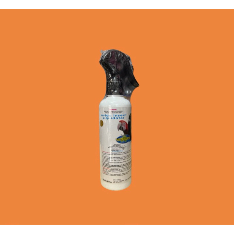 Avian Insect Liquidator Obat Kutu Burung kakatua Afgrey Macaw Conure Falk